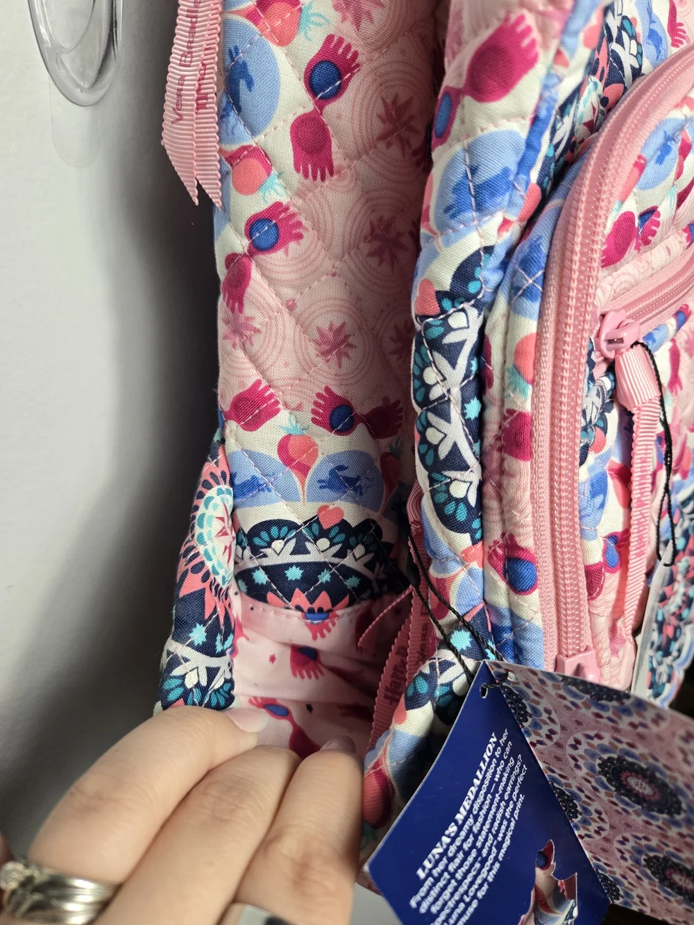 Vera Bradley Luna’s Medallion Campus Backpack Harry Potter Luna Lovegood NWT